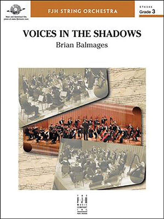 Balmages: Voices in the Shadows — String Orchestra Grade 3, Score & Parts (FJH Music Company)