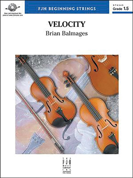 Balmages: Velocity — String Orchestra Grade 1.5, Score & Parts (FJH Music Company)