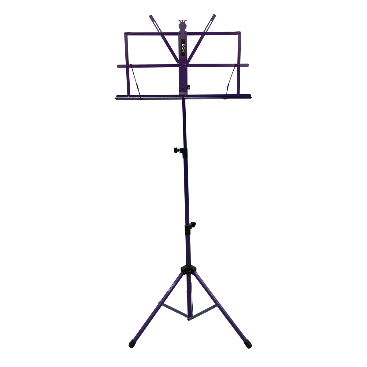 DCM BS01-PU Compact Lightweight Music Stand with Carry Bag - Height 70-142 cm, Tripod Base, Foldable, Includes Display Box — view 2
