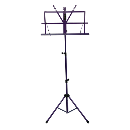 DCM BS01-PU Compact Lightweight Music Stand with Carry Bag - Height 70-142 cm, Tripod Base, Foldable, Includes Display Box — view 2