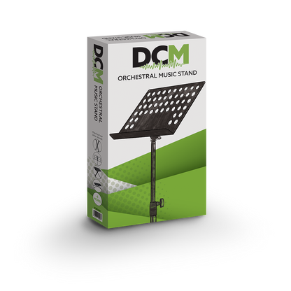 DCM BS401 Heavy Duty Adjustable Orchestral Music Stand Black — view 3
