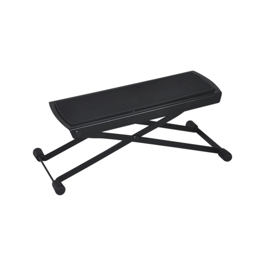 DCM GP02 Compact Guitar Foot Stool with Rubber Padding and 6 Adjustable Heights