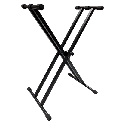 DCM KXDD01 Double Braced Keyboard Stand with Rubber Ends — view 3