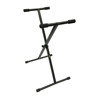DCM KXDS01 Single Braced Keyboard Stand with Lever Position Adjustment and Rubber Ends — view 5