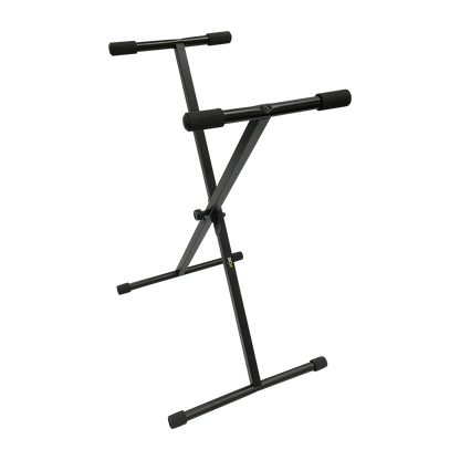 DCM KXDS01 Single Braced Keyboard Stand with Lever Position Adjustment and Rubber Ends — view 4