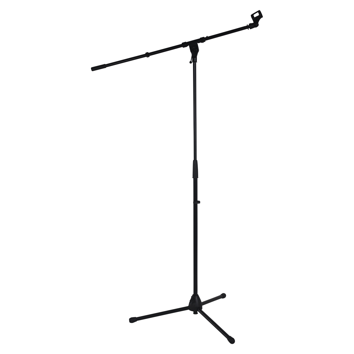 DCM MTL05 Microphone Boom Stand with Adjustable Height and Clip, Black — view 2
