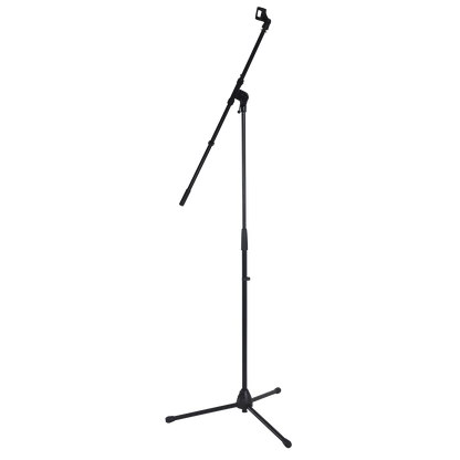 DCM MTL05 Microphone Boom Stand with Adjustable Height and Clip, Black — view 3