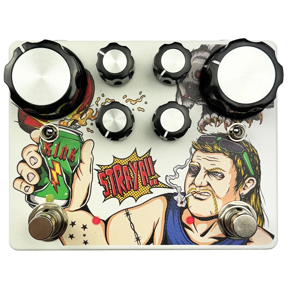 Kink Straya Drive Pedal - Asymmetrical/Symmetrical O/D & Guv'nor Style Distortion
