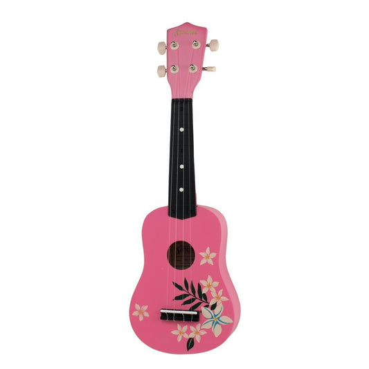 Sanchez 'Hawaiian' Soprano Ukulele (Pink Lily)