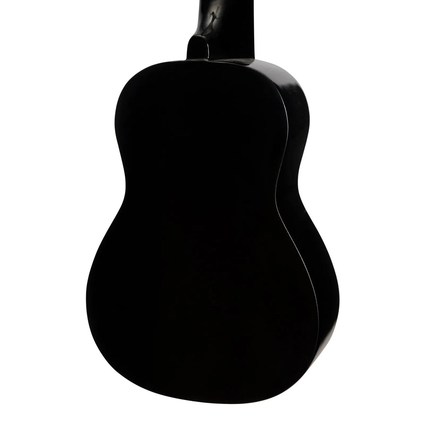 Sanchez Colour Series Soprano Ukulele Black with Gig Bag — view 5