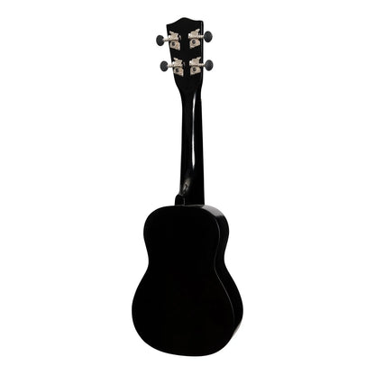 Sanchez Colour Series Soprano Ukulele Black with Gig Bag — view 2