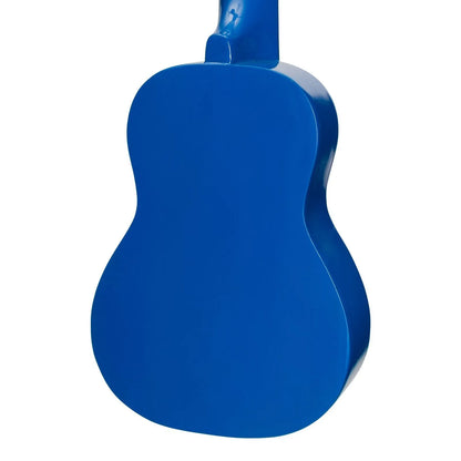 Sanchez Colour Series Soprano Ukulele - Dark Blue with Gig Bag — view 5