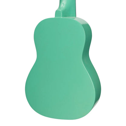 Sanchez Colour Series Soprano Ukulele - Green with Gig Bag — view 5