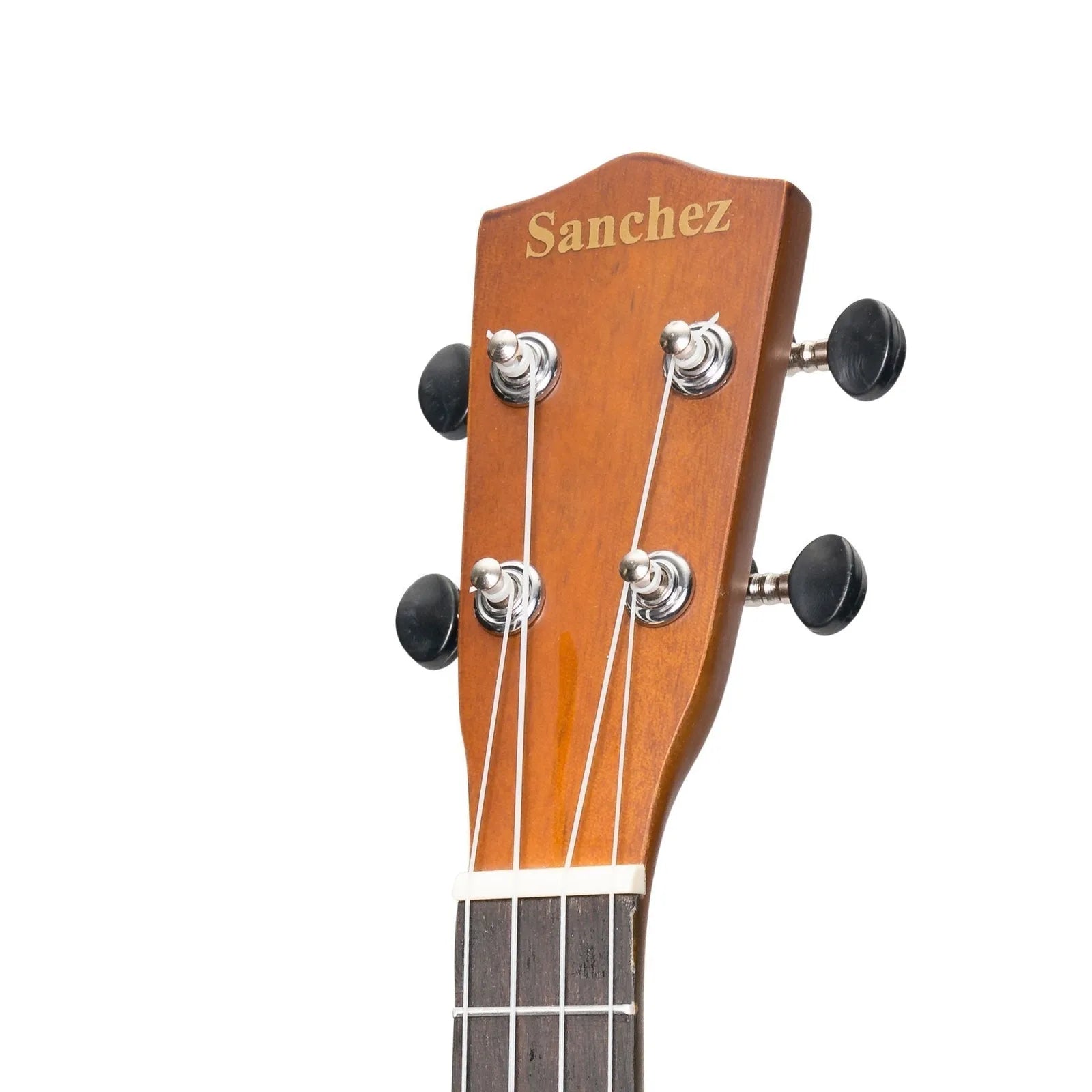 Sanchez Colour Series Soprano Ukulele Natural Satin with Gig Bag — view 6
