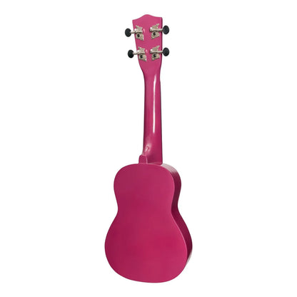 Sanchez Colour Series Soprano Ukulele in Purple with Gig Bag — view 2