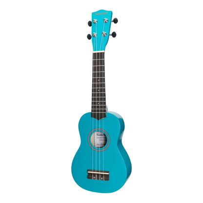 Sanchez Colour Series Soprano Ukulele Sky Blue with Gig Bag