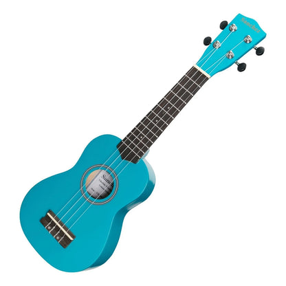 Sanchez Colour Series Soprano Ukulele Sky Blue with Gig Bag — view 3