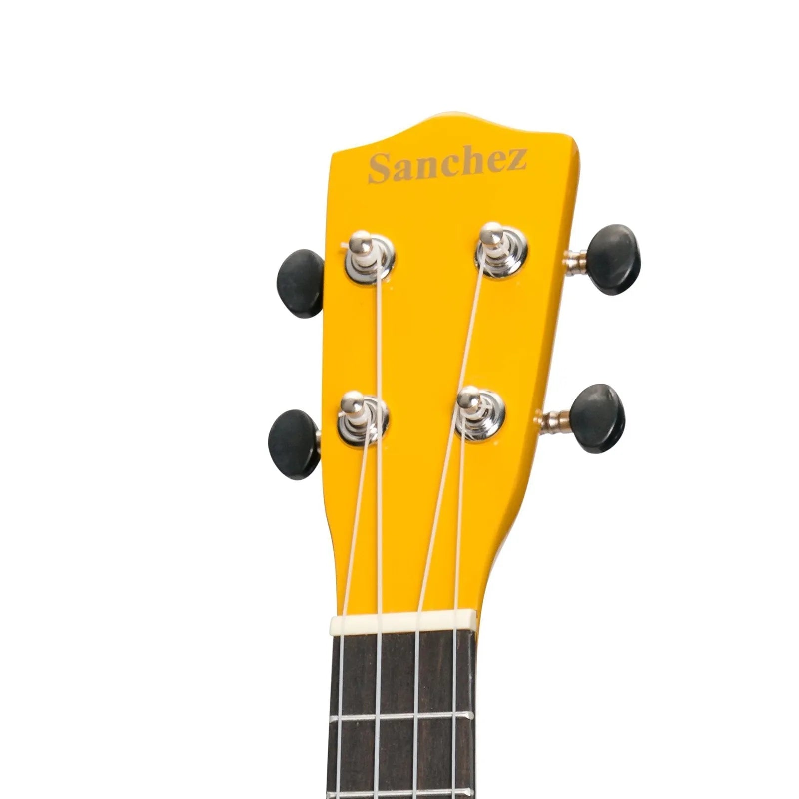 Sanchez Colour Series Soprano Ukulele - Yellow with Nylon Gig Bag — view 6