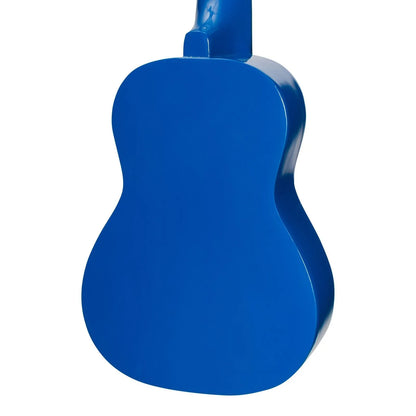 Sanchez Colourburst Series Soprano Ukulele Dark Blueburst with Gig Bag — view 5