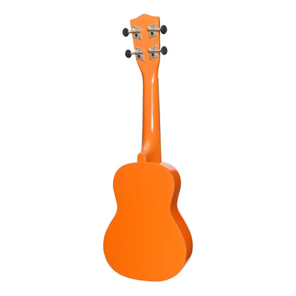 Sanchez Colourburst Series Soprano Ukulele - Orangeburst with Gig Bag — view 2