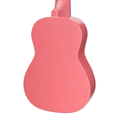 Sanchez Colourburst Series Soprano Ukulele Pinkburst with Gig Bag — view 5
