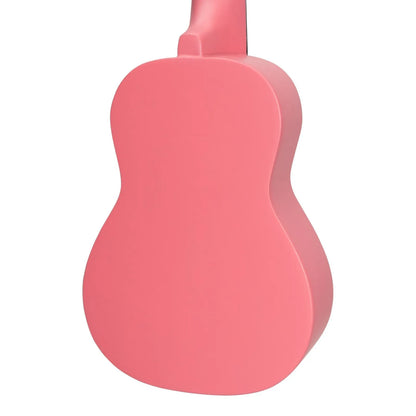 Sanchez Friendly Folk Soprano Ukulele Pink/Teddy with Gig Bag — view 5