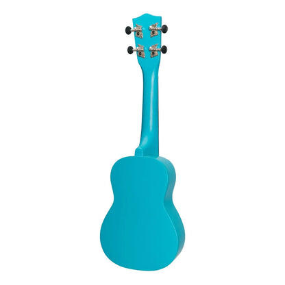Sanchez Friendly Folk Soprano Ukulele Blue Frog with Gig Bag — view 2