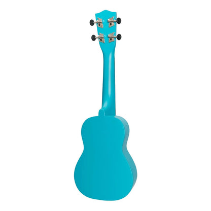 Sanchez Friendly Folk Soprano Ukulele - Blue/Bear with Gig Bag — view 2