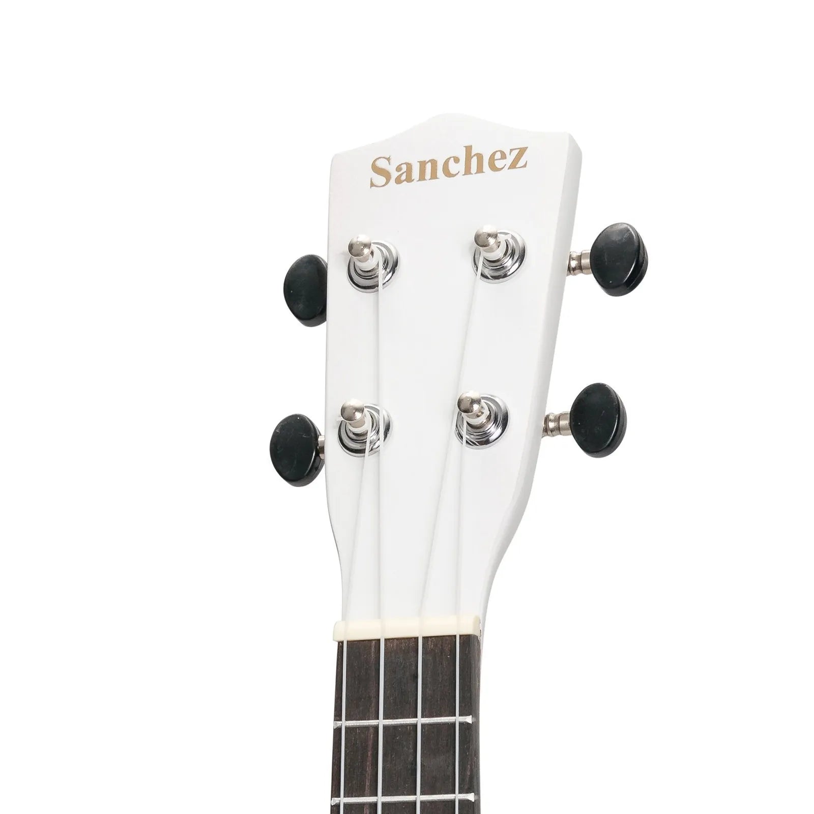 Sanchez Friendly Folk Soprano Ukulele White USA Flag with Gig Bag — view 6