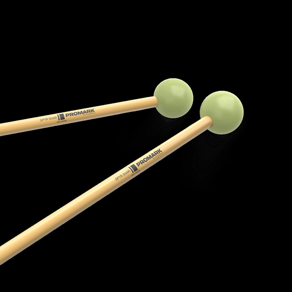 ProMark SPYR SU6R Medium-Hard Hytrel Xylo Mallet