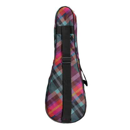 Sanchez Padded Soprano Ukulele Gig Bag - Tartan Pattern, Water Resistant, Fits C20 & CB20 — view 2