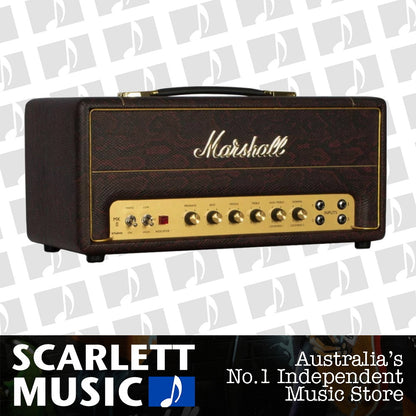 Marshall SV20H Studio Vintage 20w Valve Guitar Head Snake Skin — view 2