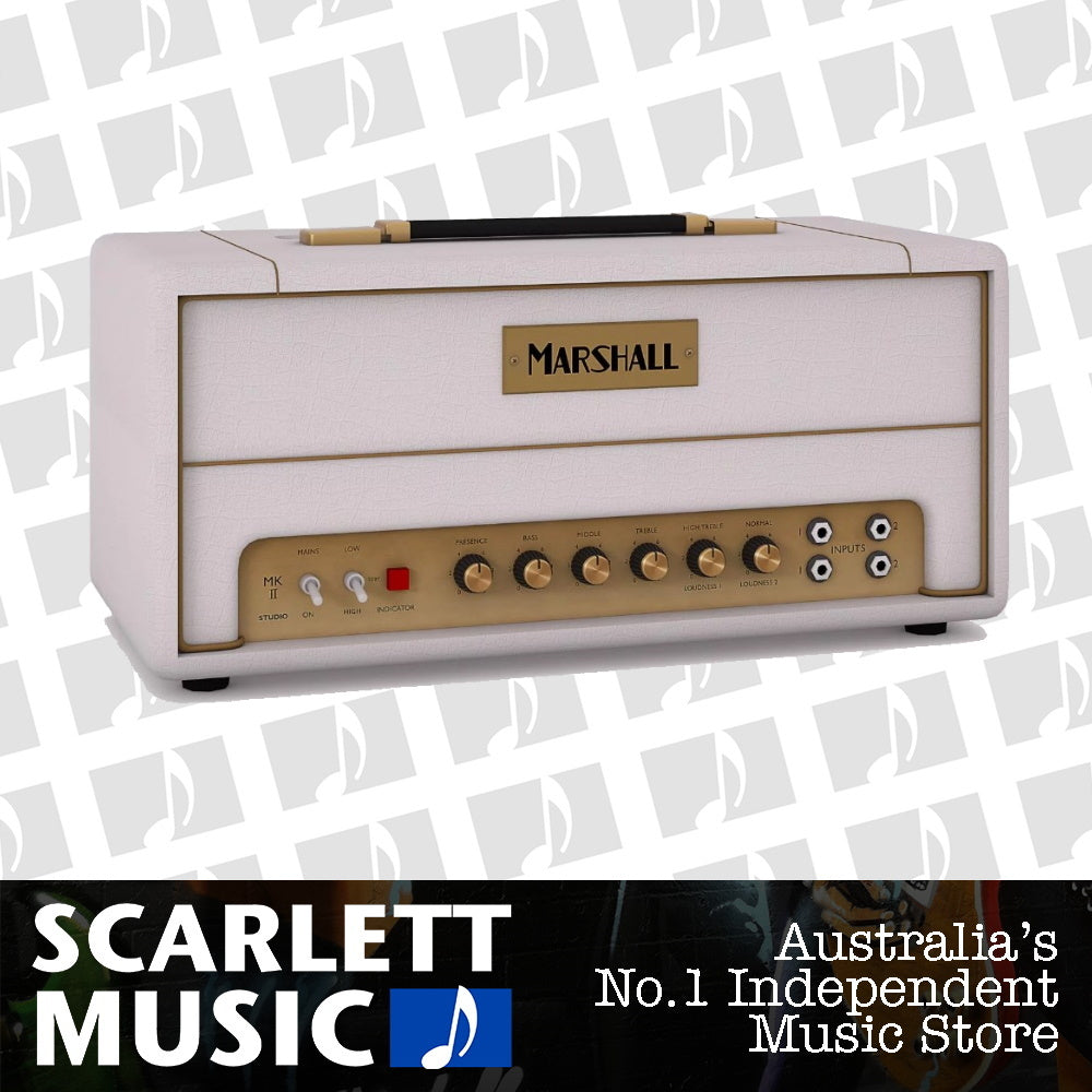Marshall SV20H Studio Vintage 20w Valve Guitar Head Elephant White — view 2