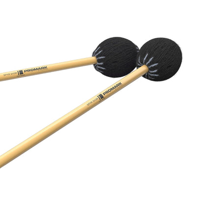 Promark SPYR SV3R Hard Vibraphone Mallets - 1 Pair, Birch Shaft, Synthetic Rubber Core, Cord-Wrapped, 16.5" Length, 1.37" Head Diameter — view 2