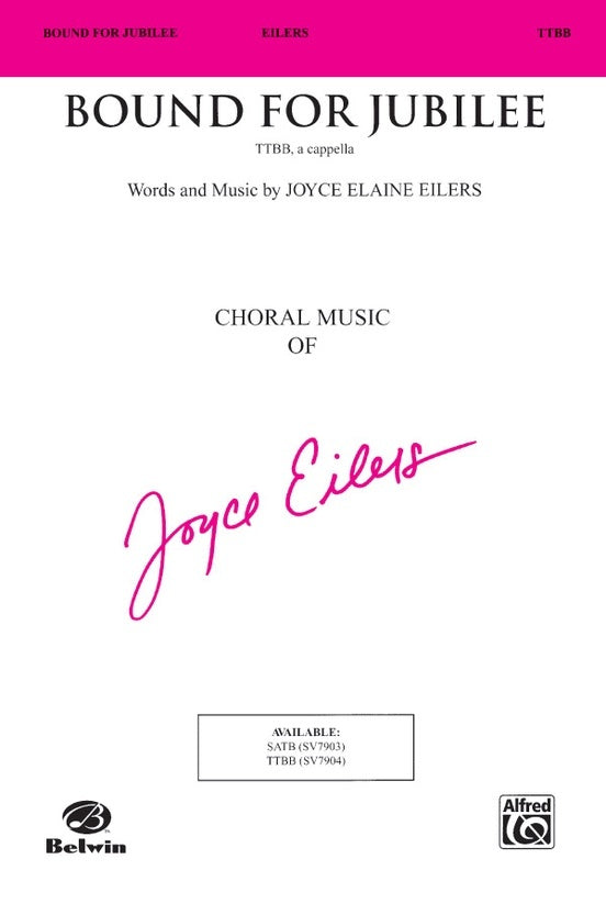 Bound for Jubilee TTBB Arranged by Eilers Choral Sheet Music