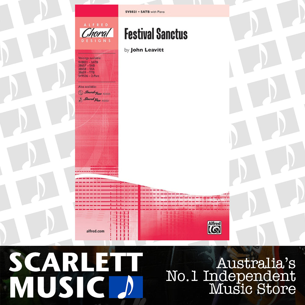 Festival Sanctus SATB — view 2