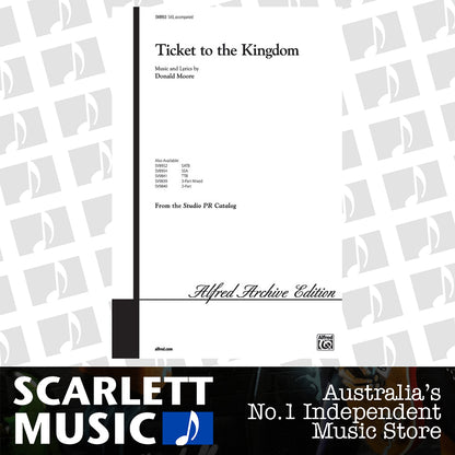 Ticket to the Kingdom SAB Choral Sheet Music — view 2
