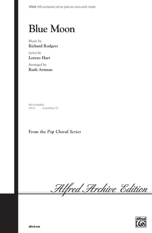 Blue Moon SATB Arrangement by Artman