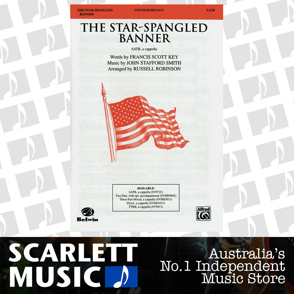 The Star-Spangled Banner SATB — view 2