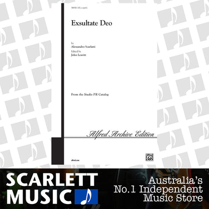 Exsultate Deo SATB — view 2
