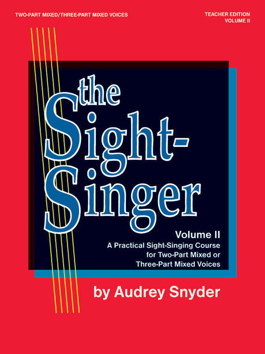 Sight Singer II Vocal Sheet Music for Teachers and Students