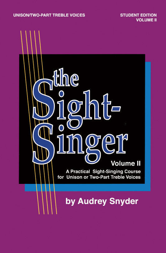 Sight Singer BK 2 for 2 Pt Treble Student Edition