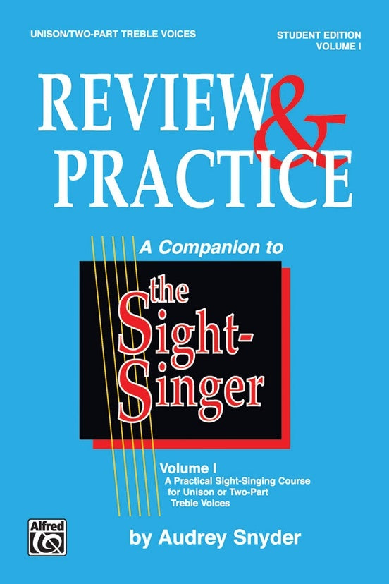 Sight Singer Review I Unison Vocal Sheet Music