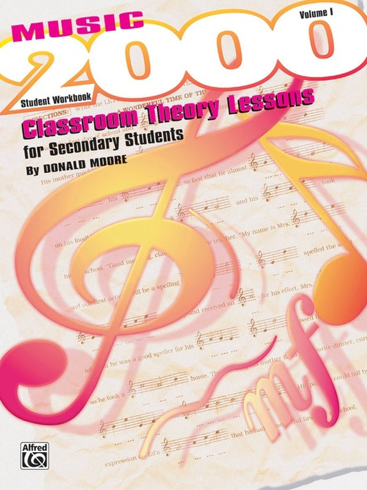 Music 2000 Classroom  Theory Book 1 Student WkBook