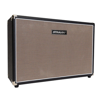 Strauss 2x12 100W Open Back Speaker Cabinet Black SVCAB-212E-BLK — view 3