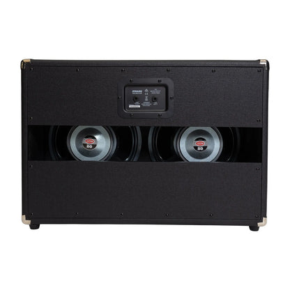 Strauss 2x12 100W Open Back Speaker Cabinet Black SVCAB-212E-BLK — view 2