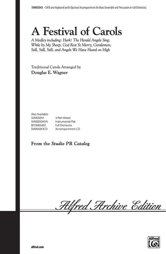 Festival Of Carols SATB Opt Brass Arr Wagner