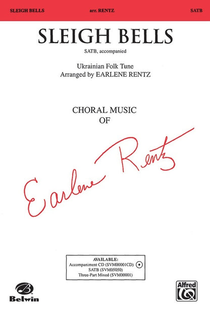 Sleigh Bells SATB Choral Sheet Music - Ukrainian Folk Tune