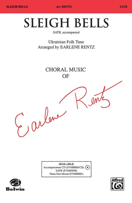Sleigh Bells SATB Choral Sheet Music - Ukrainian Folk Tune