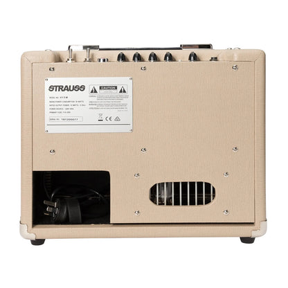 Strauss SVT-10 10 Watt Combo Valve Amplifier Cream — view 2